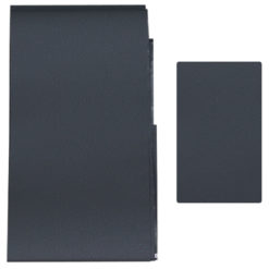 Komilfo фольга для кракелюра, светло-серая, матовая