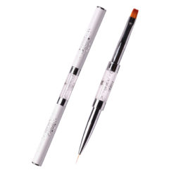 Кисть Komilfo Double Gel flat 6 (Nylon)/Liner 9 (Nylon)