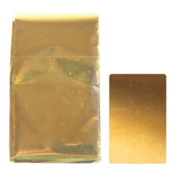 Komilfo casting foil, yellow gold, glossy