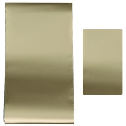 Komilfo casting foil, light gold, satin
