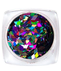 Komilfo Ромбы 2 мм (цветной микс), 1,5 г 2