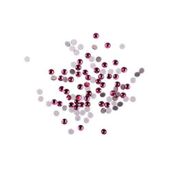 Komilfo rhinestones (pack of 100), Fuchsia, size 4