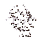 Komilfo Rhinestones Hematite (Metallic), Size 3 (100 pcs per pack) 4