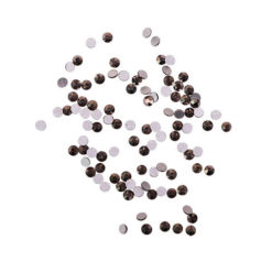 Komilfo Rhinestones Hematite (Metallic), Size 3 (100 pcs per pack)