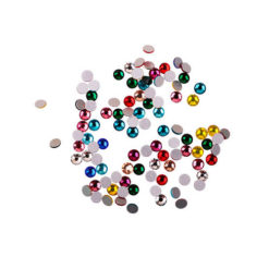 Komilfo rhinestones mix (pack of 100), multicolored, size 10