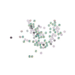 Komilfo Rhinestones Green Opal, size 3 (pack of 100)