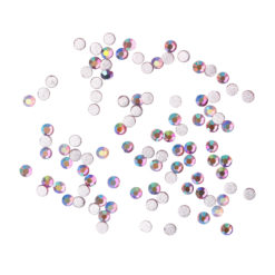 Komilfo стразы (100 шт. в упаковке), Rose AB, размер 3