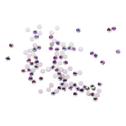 Komilfo стразы, Crystal AB, размер 4 (100 шт. в упаковке)