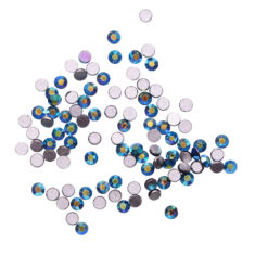 Komilfo rhinestones, Montana AB, size 4 (100 pcs per pack)