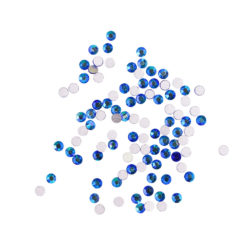 Komilfo стразы (100 шт. в упаковке), Cobalt AB, размер 5