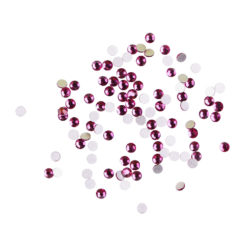 Komilfo стразы (100 шт. в упаковке), Fuchsia, размер 5