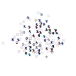 Komilfo rhinestones Smoked topaz AB, size 3 (pack of 100)