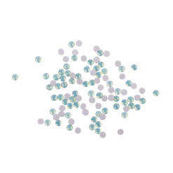Komilfo Rhinestones Green Opal, size 8 (pack of 100)