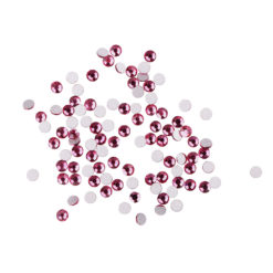 Komilfo rhinestones (pack of 100), Rose, size 5