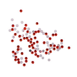 Komilfo стразы (100 шт. в упаковке), Siam, размер 3