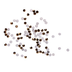 Komilfo стразы (100 шт. в упаковке), Gold, размер 3