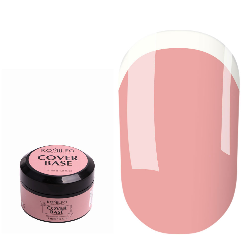 Komilfo Cover Base - a camouflage base-corrector for gel polish without ...