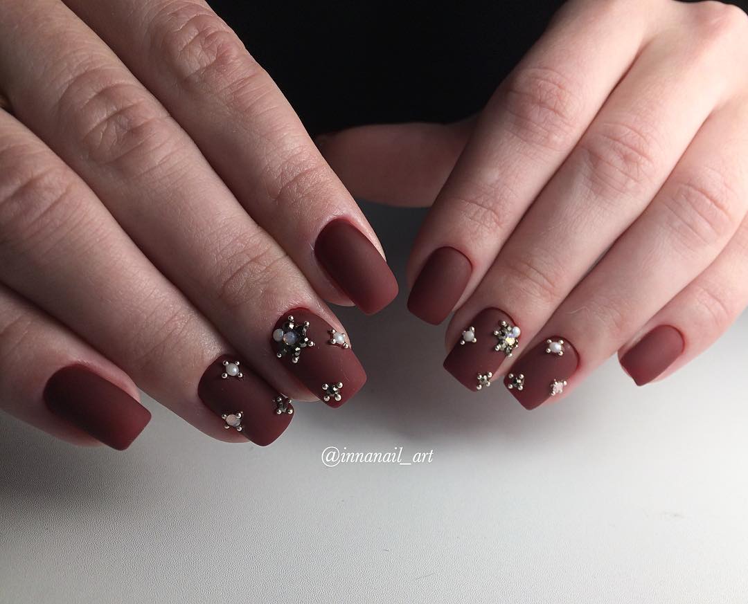 Гель-лак Komilfo Deluxe Series №D097 (коричнево-бордовый, эмаль), 8 мл ...