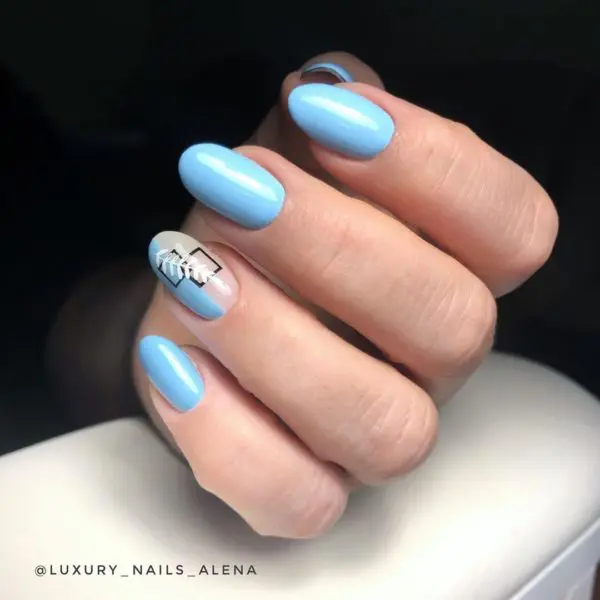 Gel Polish Komilfo Deluxe Series D135 Light Blue Enamel 8 Ml Komilfo Ua