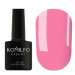 Гель-лак Komilfo Deluxe Series №D022 (розовый, эмаль), 8 мл 6