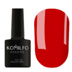 Gel Polish Komilfo Deluxe Series D082 (classic red, enamel), 8 ml 6