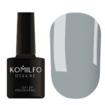 Gel Polish Komilfo Deluxe Series D139 (dark gray-blue, enamel), 8 ml 6