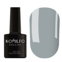 Gel Polish Komilfo Deluxe Series D139 (dark gray-blue, enamel), 8 ml 4