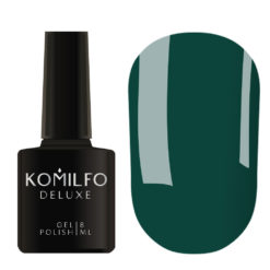Gel Polish Komilfo Deluxe Series D154 (dark, turquoise green, enamel), 8 ml