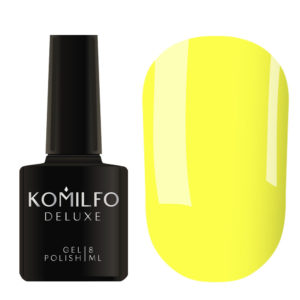 Gel Polish Komilfo Deluxe Series D165 (yellow, enamel), 8 ml 5