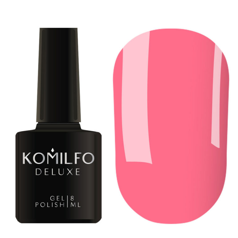 Gel polish Komilfo Deluxe Series D175 (delicate, rich pink, enamel), 8 ml. 7