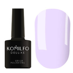 Gel Polish Komilfo Deluxe Series D186 (very light lilac, enamel), 8 ml