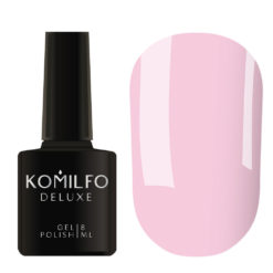 Gel polish Komilfo Deluxe Series D211 (light, slightly lilac-pink, enamel), 8 ml