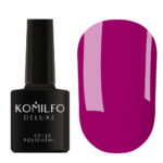 Gel Polish Komilfo Deluxe Series D264 (raspberry fuchsia, enamel), 8 ml 6