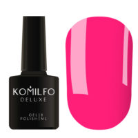 Гель-лак Komilfo DeLuxe Series №N002 (ярко-розовый, неоновый), 8 мл 4