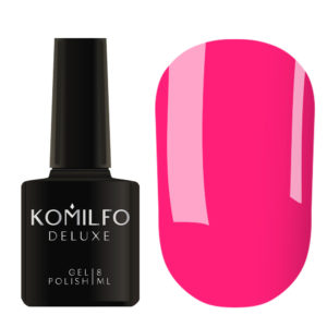 Гель-лак Komilfo DeLuxe Series №N002 (ярко-розовый, неоновый), 8 мл 5