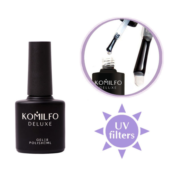 Komilfo Wipe Top - top for gel polish with a sticky layer, 8 ml 2