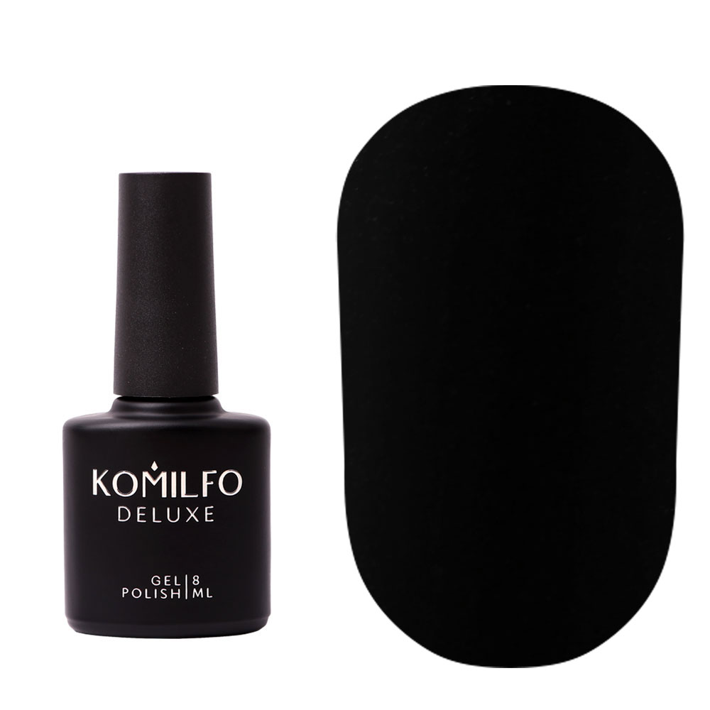 Komilfo No Wipe Matte Top NEW FORMULA - матовый топ для гель-лака без липкого слоя, 8 мл 1