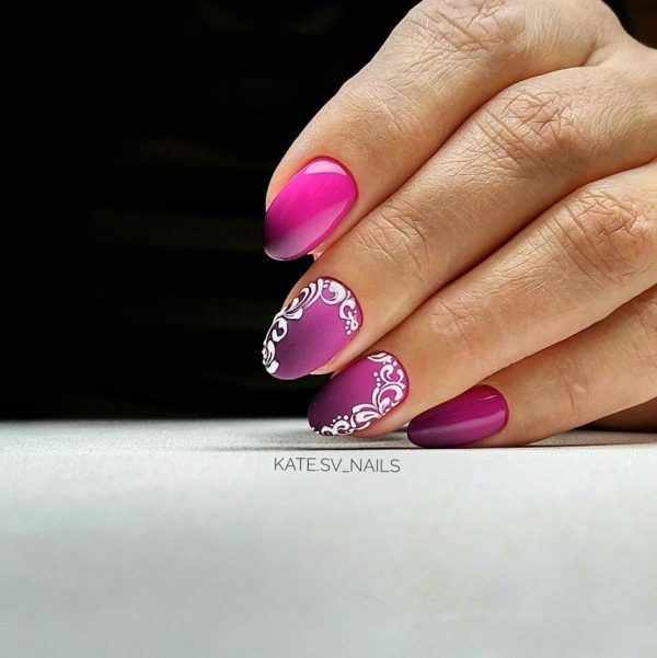 Gel Polish Komilfo DeLuxe Termo C007 (eggplant, when heated - muted, dark pink), 8 ml 8