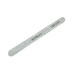Пилочка Komilfo деревянная капля 180/240, 11,5 см
