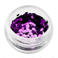 Komilfo disco design №008, purple, 2 mm, (1 g)