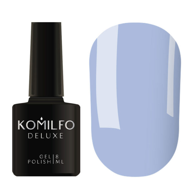 Gel Polish Komilfo Deluxe Series D272 (light lavender, enamel), 8 ml 2