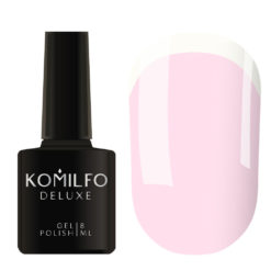 Gel Polish Komilfo French Collection F002 (pale pink, enamel, for french), 8 ml
