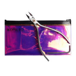 Komilfo Ultra M 13 мм, профессиональные накожницы с 2 пружинами, в дихроическом чехле