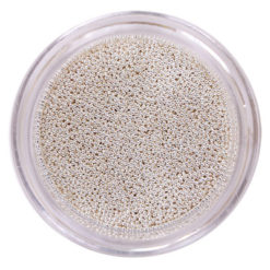 Komilfo бульонки (металлические) серебро, 0,4 мм, 6 грамм