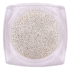 Komilfo бульйонки (металеві) срібло, 0,8 мм, 6 грам