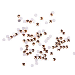 Komilfo rhinestones (pack of 100), Light Colorado Topaz, size 4