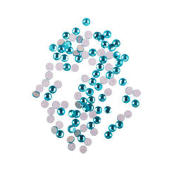 Komilfo стразы Aquamarine, размер 6 (100 шт. в упаковке)