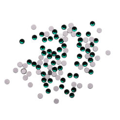 Komilfo Rhinestones Emerald, Size 6 (100 pcs per pack)
