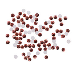 Komilfo Rose Gold rhinestones, size 10 (100 pieces in a package)