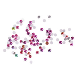 Komilfo rhinestones Rainbow, size 8 (pack of 100)